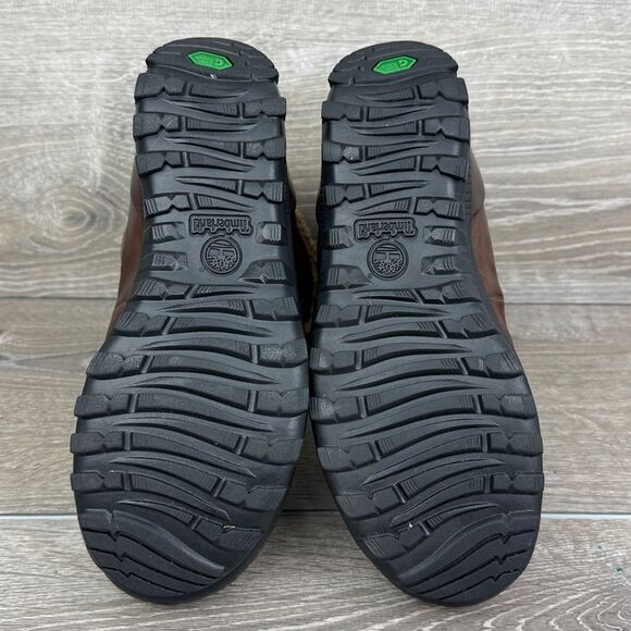 Timberland Mount Holly Women’s Sz 7M Waterproof Brown Leather Mid Warm Boots - Picture 7 of 10